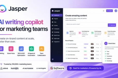 Jasper AI – AI Writing and Marketing Platform