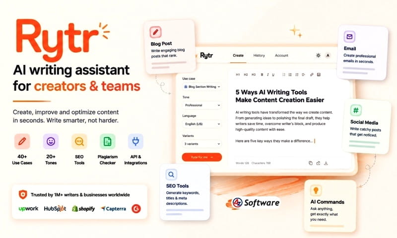 Rytr – AI Writing Assistant & Content Generator