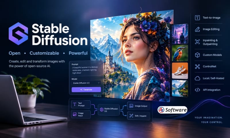 Stable Diffusion – AI Image Generator & Open AI Model