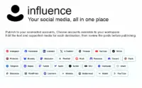 influence-social poster